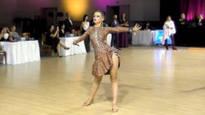 Сеньоры Соло Леди (35+) - Latin (D) 1/2: ча-ча-ча, самба, румба, джайв. Kinezis Cup 2025