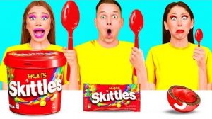 Большая, Средняя или Маленькая Тарелка Челлендж | Кухонные Лайфхаки и Рецепты от TeamTeen Challenge