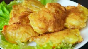 Минтай в кляре