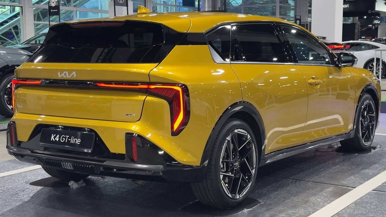 Новый Kia K4 GT Line 2026 смотреть онлайн