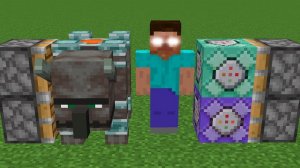 Опустошитель + Герой - Бластер, что получится в Майнкрафте?