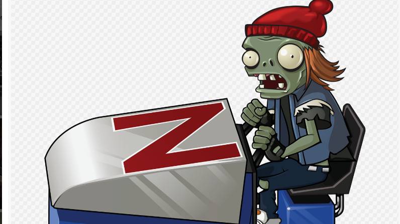 Зомби против растений применили зомбомобили. смотреть онлайн