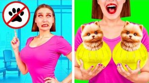 Как Пронести Домашних Животных в Самолёт | Смешные Челленджи от TeamTeen Challenge