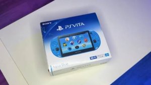 Sony PlayStation Vita Slim | Aqua Blue | Распаковка