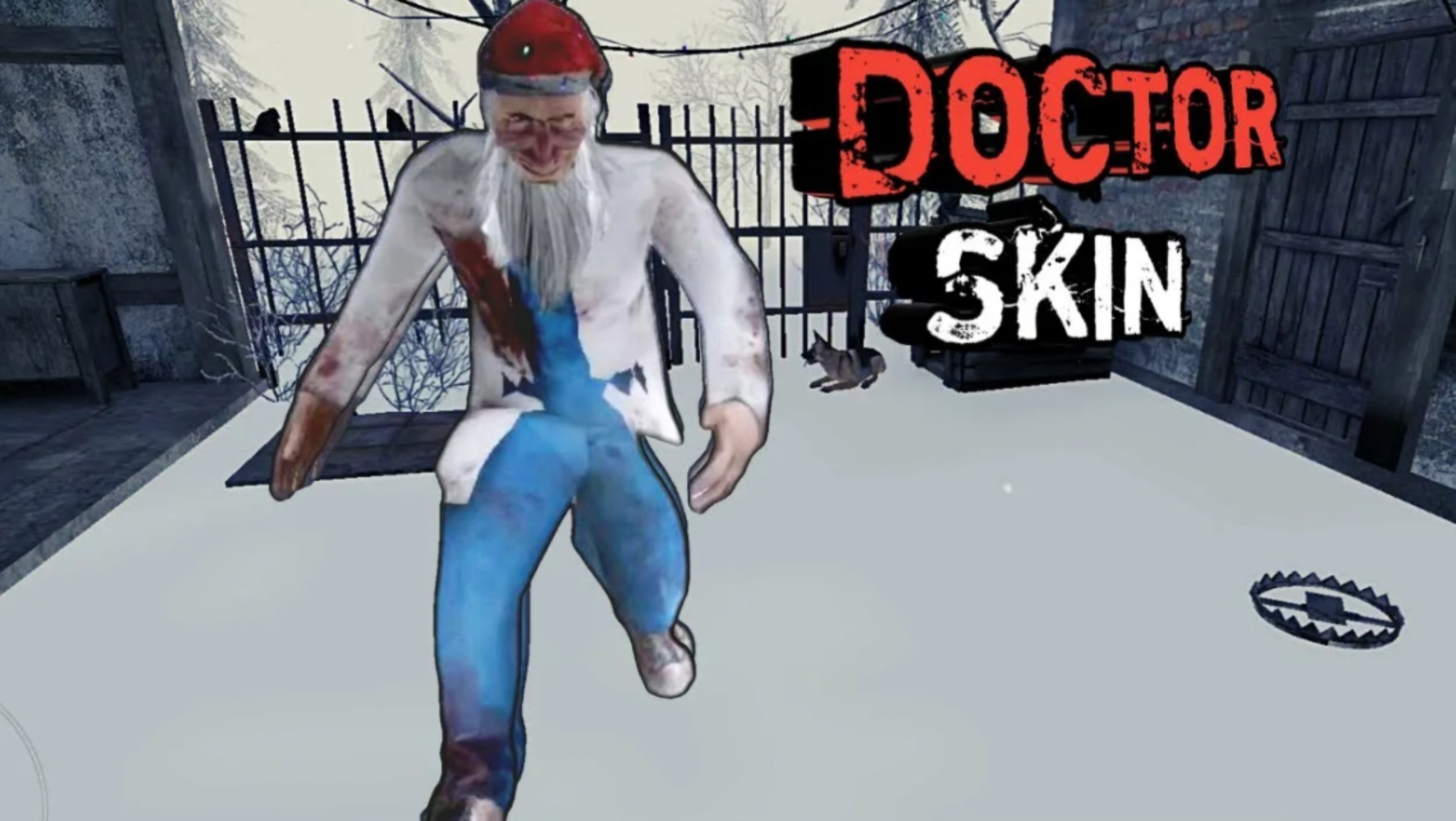 Как получить скин доктора в игре Metel