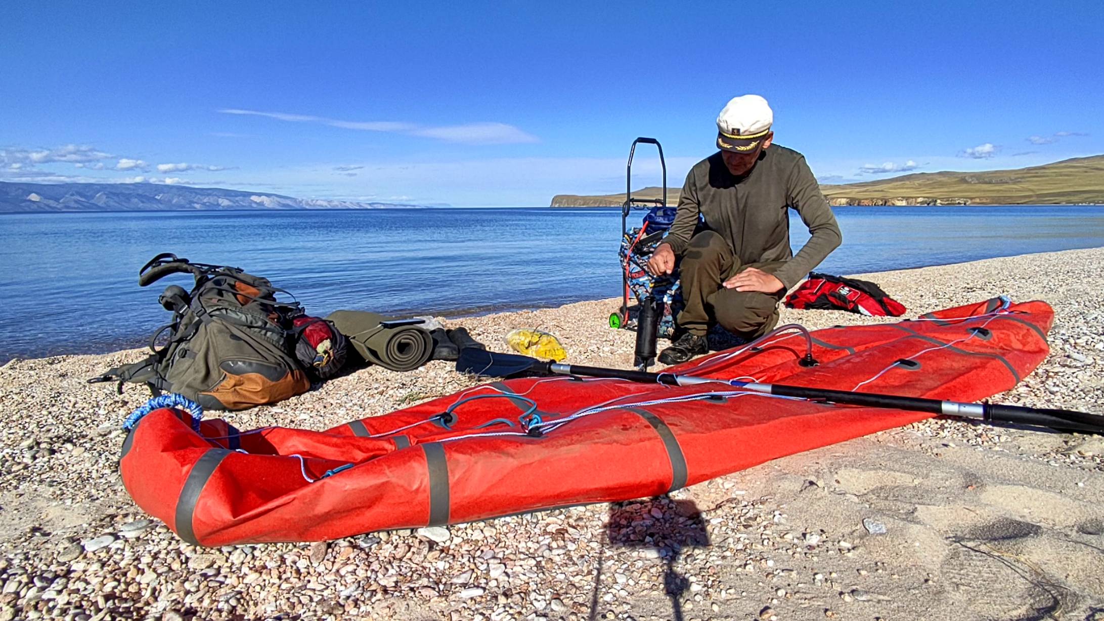 Легкая лодка Виктория и море_часть 2