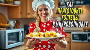Как приготовить голубцы в микроволновке