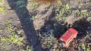 испытания лент крузера в огороде