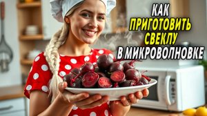 Как приготовить свеклу в микроволновке