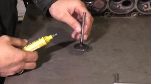 как притереть клапан и проверить качество притирки