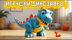 Игрушечный Динозаврик , песенки для детей