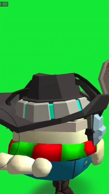 Пасхалка в Чикен Ган на карте Greenscreen! смотреть онлайн