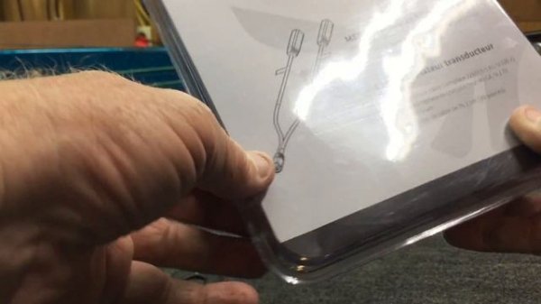 Подключение датчика Lowrance к Humminbird MegaSI