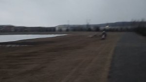 Новый парк с прудом в Прокопьевске👍