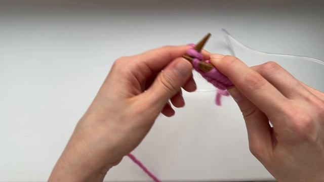 Как вязать лицевые и изнаночные петли смотреть онлайн