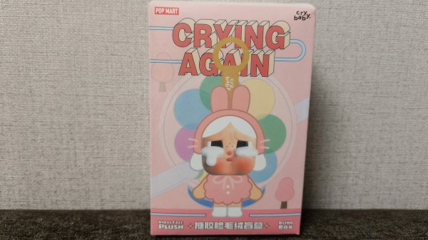 Pop Mart cry baby Crying again