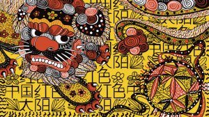 Рисую дракона, играющего с мячом | Процесс рисования! Таймлапс