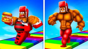 💪 КАК Я СТАЛ СИЛЬНЕЕ ВСЕХ В СИМУЛЯТОРЕ МУСКУЛОВ ROBLOX!