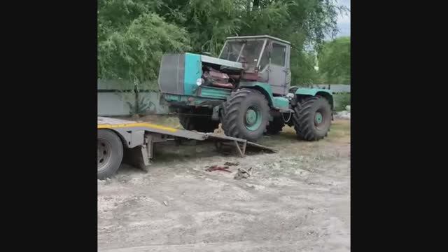 как сломали трактор т 150 и что с ним стало. купить трактор с ремонта смотреть онлайн