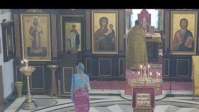 03.11.2025 Божественная Литургия. Понедельник. Седмица 22-я по Пятидесятнице. смотреть онлайн