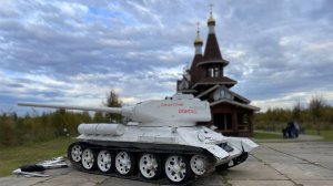 Разобранный Т-34-85 Димитрий Донской