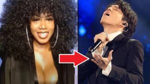 КРАСОТКА ВПЕРВЫЕ СЛУШАЕТ ДИМАША .  РЕАКЦИЯ С ПЕРЕВОДОМ