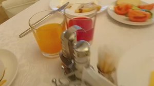 Завтрак в гостинице «Алмаз». Челябинск