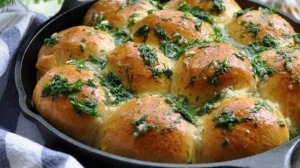 Пампушки с чесноком