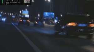 Гонки по ночному городу (short)