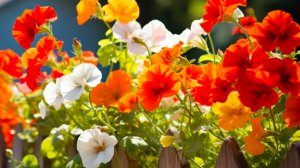 Яркий, цветущий все лето сад. Как добавить цвета многолетнему и молодому саду.