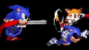 Соник 3 аир но Соник с пушкой фенга
