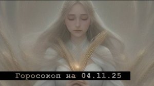 Гороскоп на 04 ноября 2025