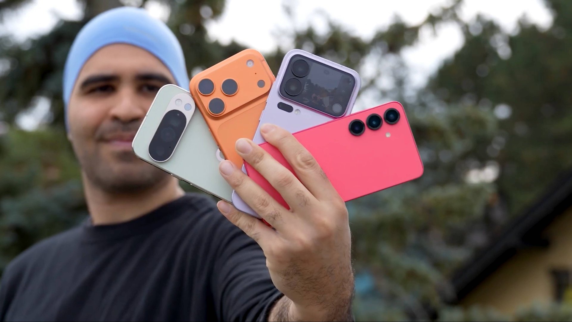 iPhone 17 VS Xiaomi 17, Galaxy S25 и Pixel 10 - сравнение камер и автономности! смотреть онлайн