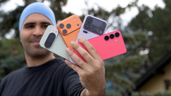 iPhone 17 VS Xiaomi 17, Galaxy S25 и Pixel 10 - сравнение камер и автономности!