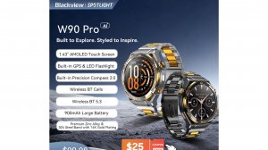 Распаковка Blackview W90 Pro