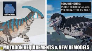 Хэллоуинские скины, реомодели и мутадон и его требования