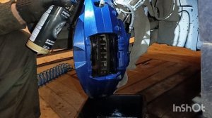 чистка передних тормозных механизмов бмв x5 xDrive G05 2022. (замена передних колодок)