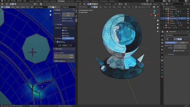 07. Unwrapping the shader ball смотреть онлайн