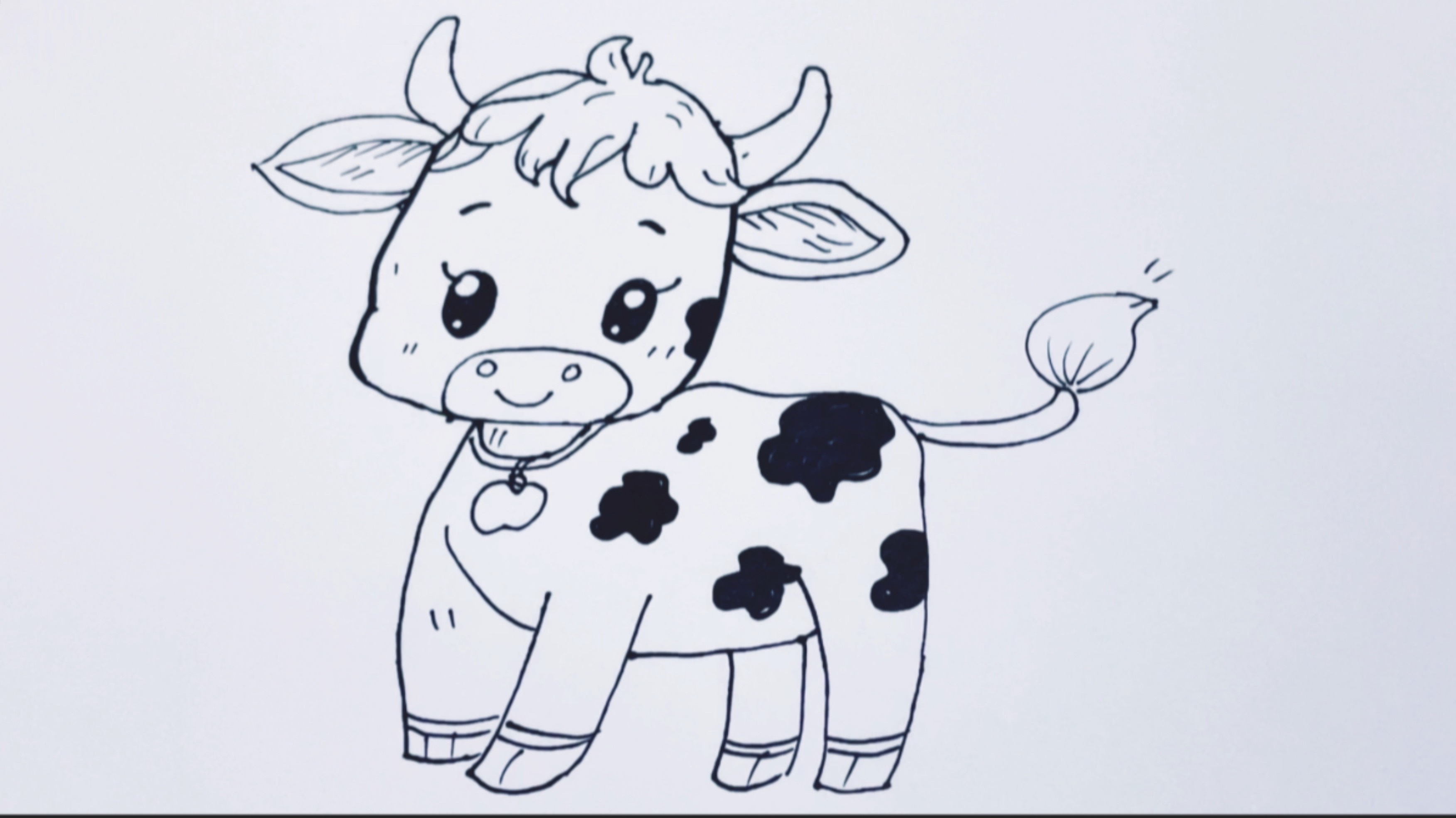 Коровка. Рисуем Вмесе. смотреть онлайн