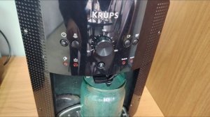 Калибровка кофемашины Krups EA81