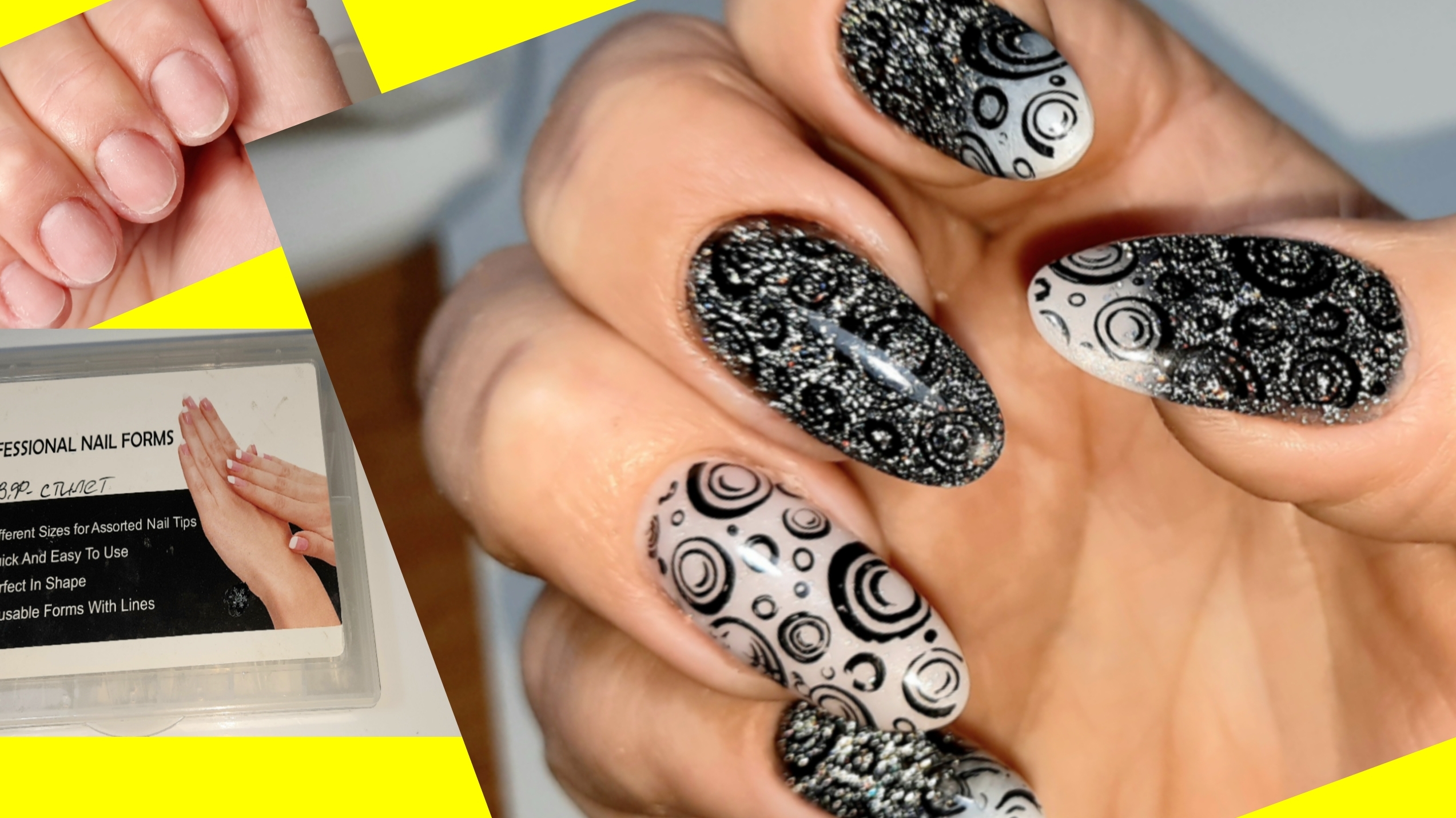 *700*Сама себе мастер.Градиент гелем на Верхние формы. смотреть онлайн