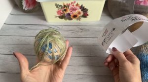 Вязальный эпизод./ Связала две работы./ Не всегда дорогая пряжа - «вау эффект» 🧶🙂