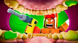О НЕТ!😱 ЗЛОЙ СТОМАТОЛОГ ПОЙМАЛ МЕНЯ В РОБЛОКС! КАК МНЕ ВЫБРАТЬСЯ