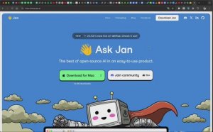 Локальный ИИ на ПК - Jan.ai