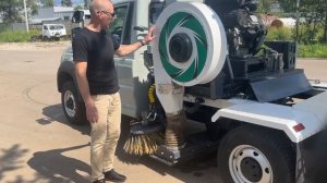 Обзор вакуумно-подметальной машины Геркулес 6530