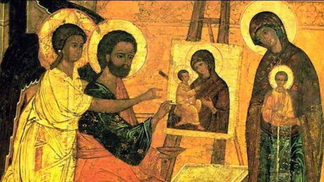 Одним из первых иконописцев был Евангелист Лука смотреть онлайн
