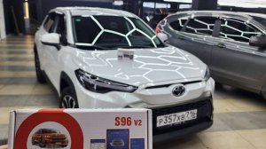 Toyota Frontlander - установка StarLine S96 GSM, зеркал с обогревом, бронирование и тонировка