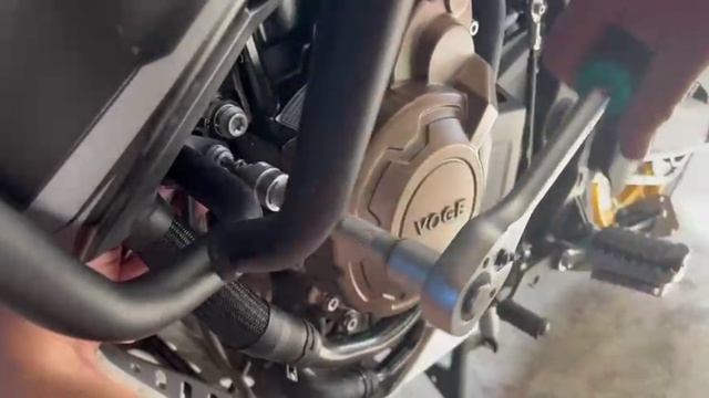 Мотоцикл VOGE 625X УСТАНОВКА ДУГ