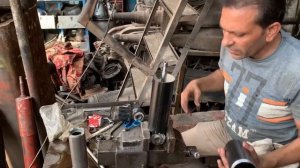 Ремонт амортизатора. Заправка масляного амортизатора.