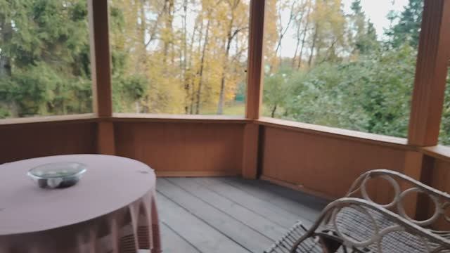 Дом, где жил Пришвин в Дунино